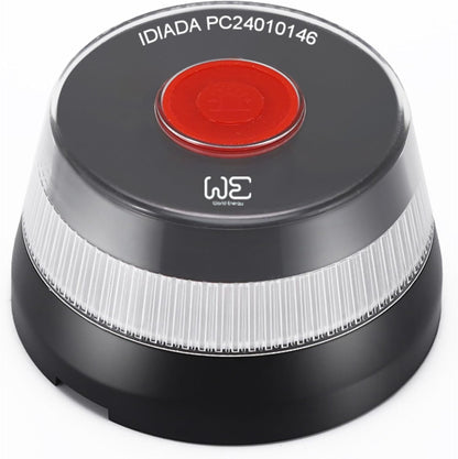 We Set De Baliza De Emergencia V16 + Adaptador Para Fijación En Superficies No Imantables (Aluminio, Etc)